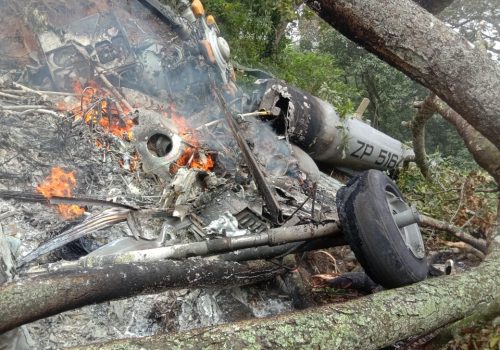 भारतीय वायू सेनाका प्रमुख रावत सवार हेलिकप्टर दुर्घटना हुँदा १३ जनाको मृत्यु