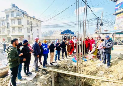 धर्मस्थली प्रवेशद्वार शिलान्यास