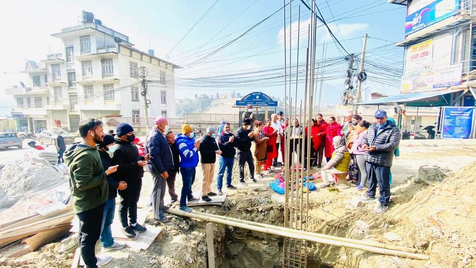 धर्मस्थली प्रवेशद्वार शिलान्यास