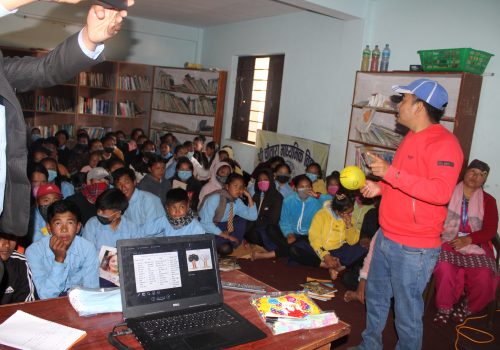 सेमजोङ चौतारा माविका बिद्यार्थीलाई पुर्नस्थापना तथा परामर्श तालिम