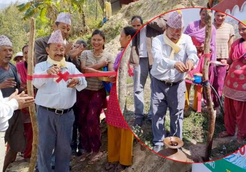 बराडाँडाका ५८ घरधुरीमा एक घर–एक धारा