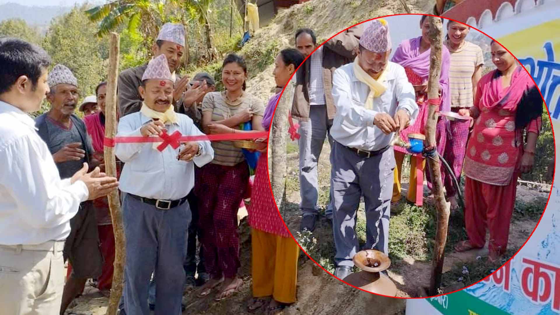 बराडाँडाका ५८ घरधुरीमा एक घर–एक धारा