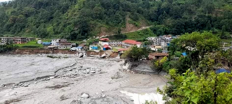 मेलम्ची बाढी प्रभावित क्षेत्र संरक्षणका लागि चार करोड