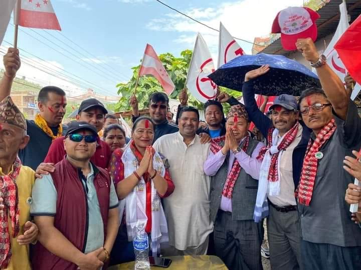 गजुरीको अध्यक्षमा माओवादी केन्द्रका श्रेष्ठ र उपाध्यक्षमा काँग्रेसकी विसुराल बिजयी(वडाध्यक्षको विवरण सहित)