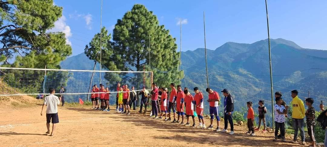 नेत्रावती डबजोङ, तमैमा शुरु खुल्ला भलिबलको उद्घाटन खेलमा पोल्चेतको बिजयी शुरुवात