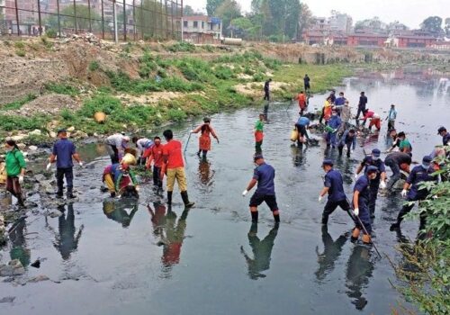 वाग्मती सफाइको पाँच सय हप्ता : २० हजार टन फोहर निकालियो