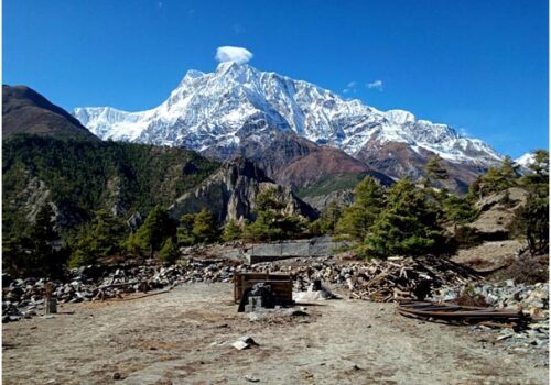 जाडो बढेसँगै मनाङको जनजीवन प्रभावित