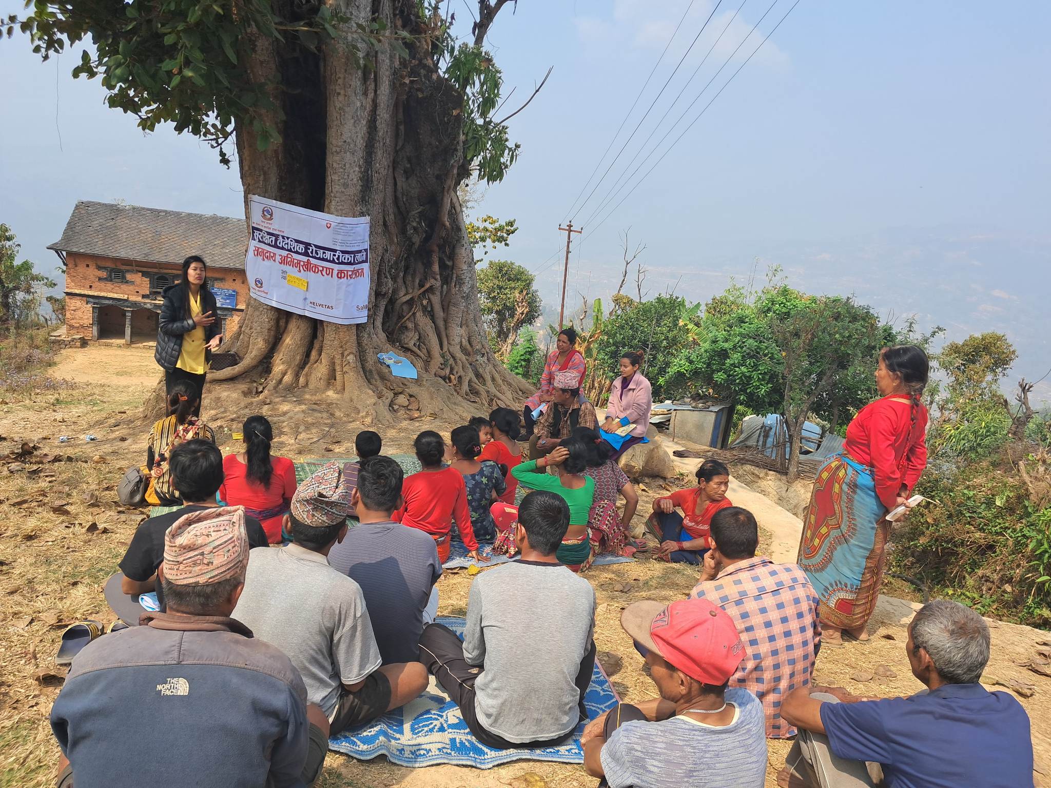 नीलकण्ठ नगरपालिका वडा नम्बर ४ पौवामा समुदाय अभिमुखीकरण कार्यक्रम सम्पन्न