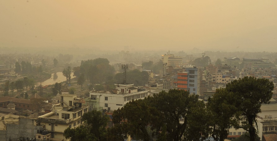 डढेलोले देशभर वायु प्रदूषण बढ्दै