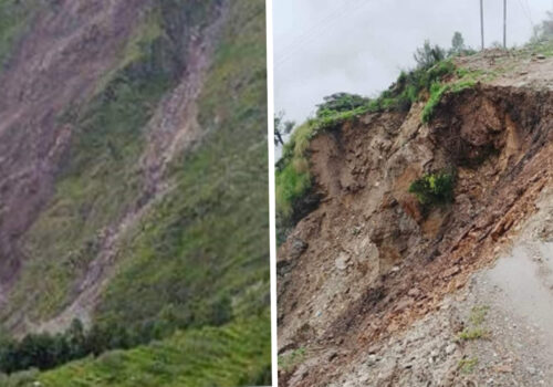 पहिरोको कारण ५ घरमा क्षती, २२ घर उच्च जोखिममा