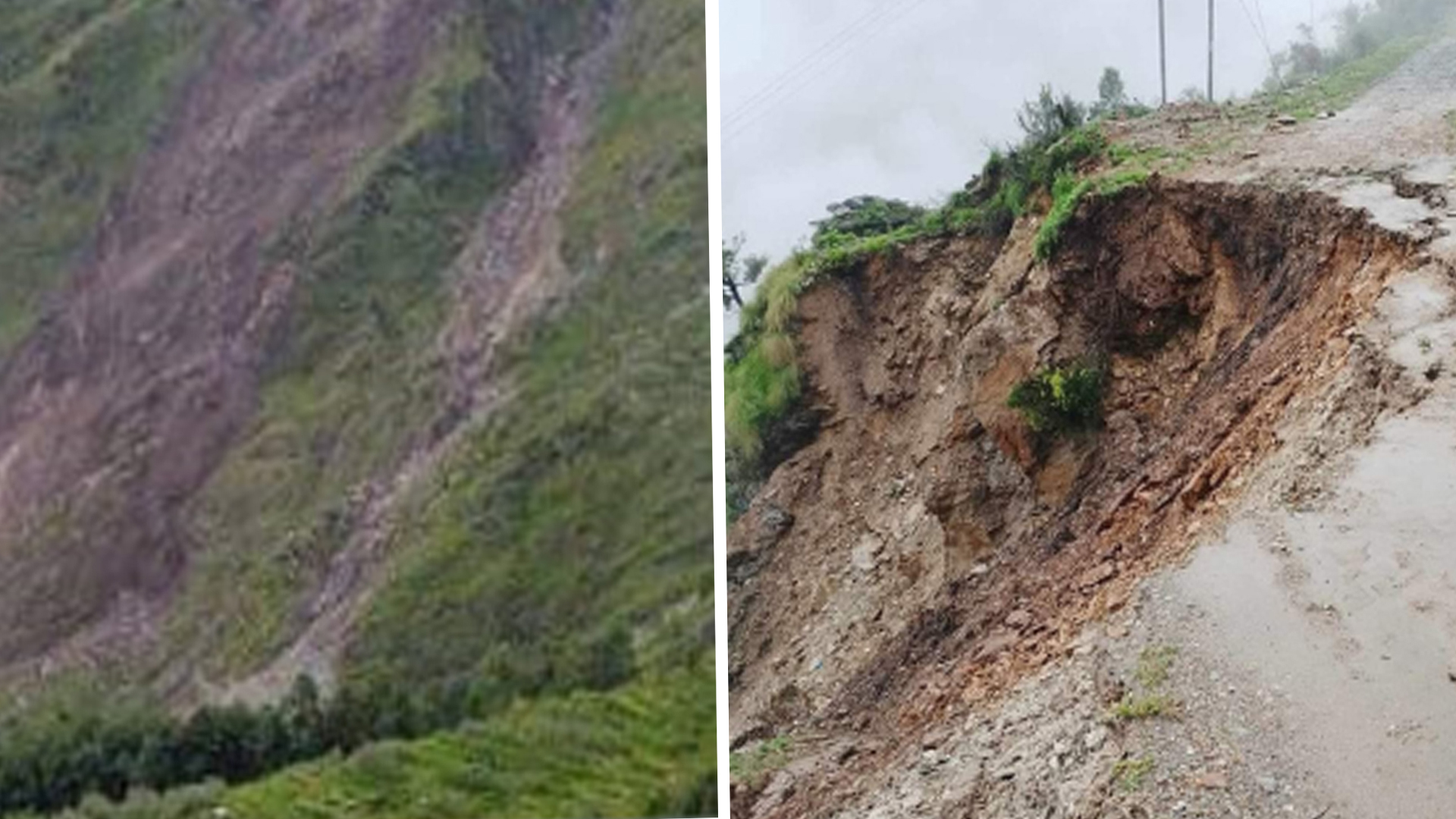 पहिरोको कारण ५ घरमा क्षती, २२ घर उच्च जोखिममा