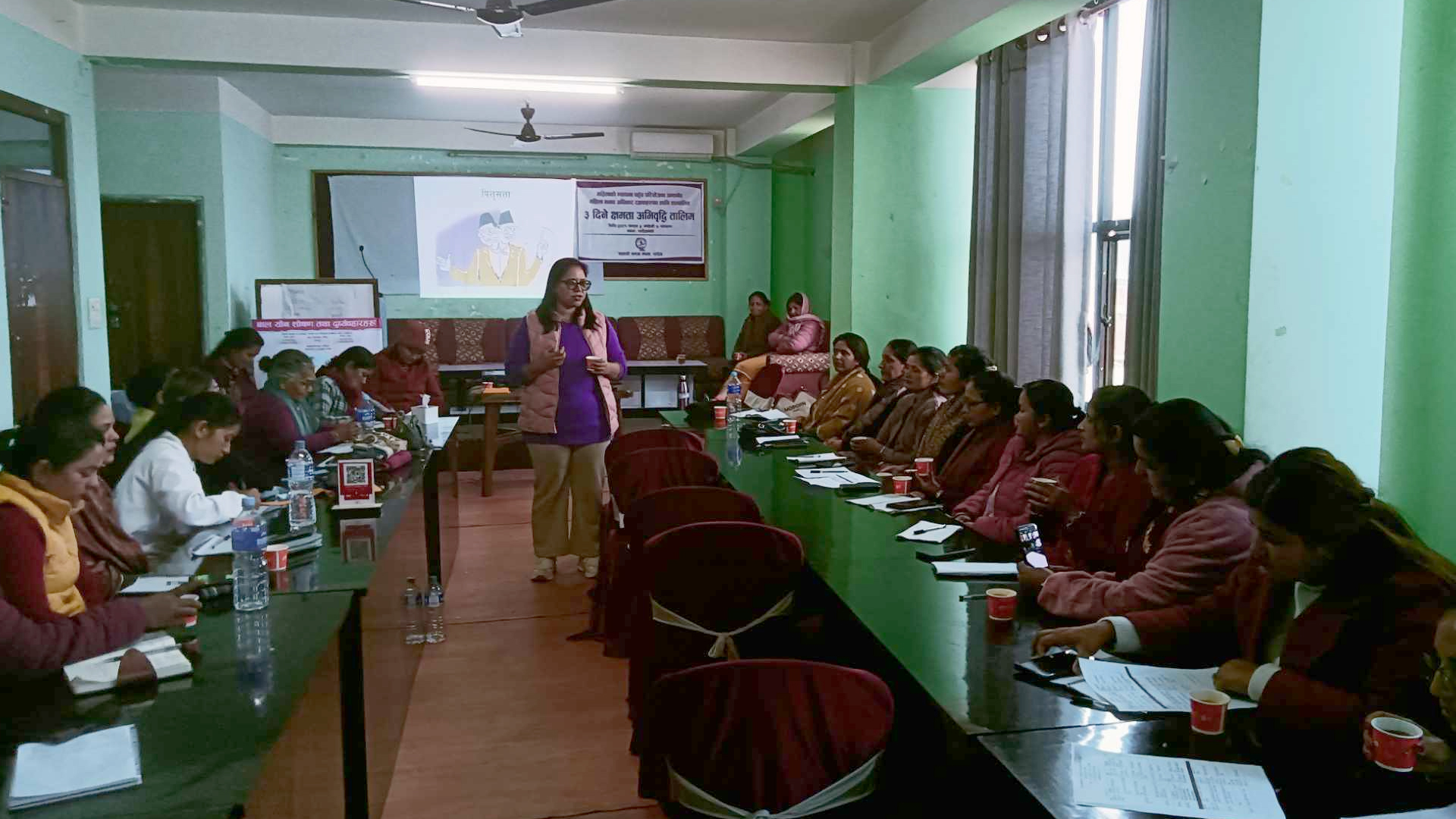 महिला मानवअधिकार रक्षकहरुलाई धादिङमा क्षमता विकास तालिम